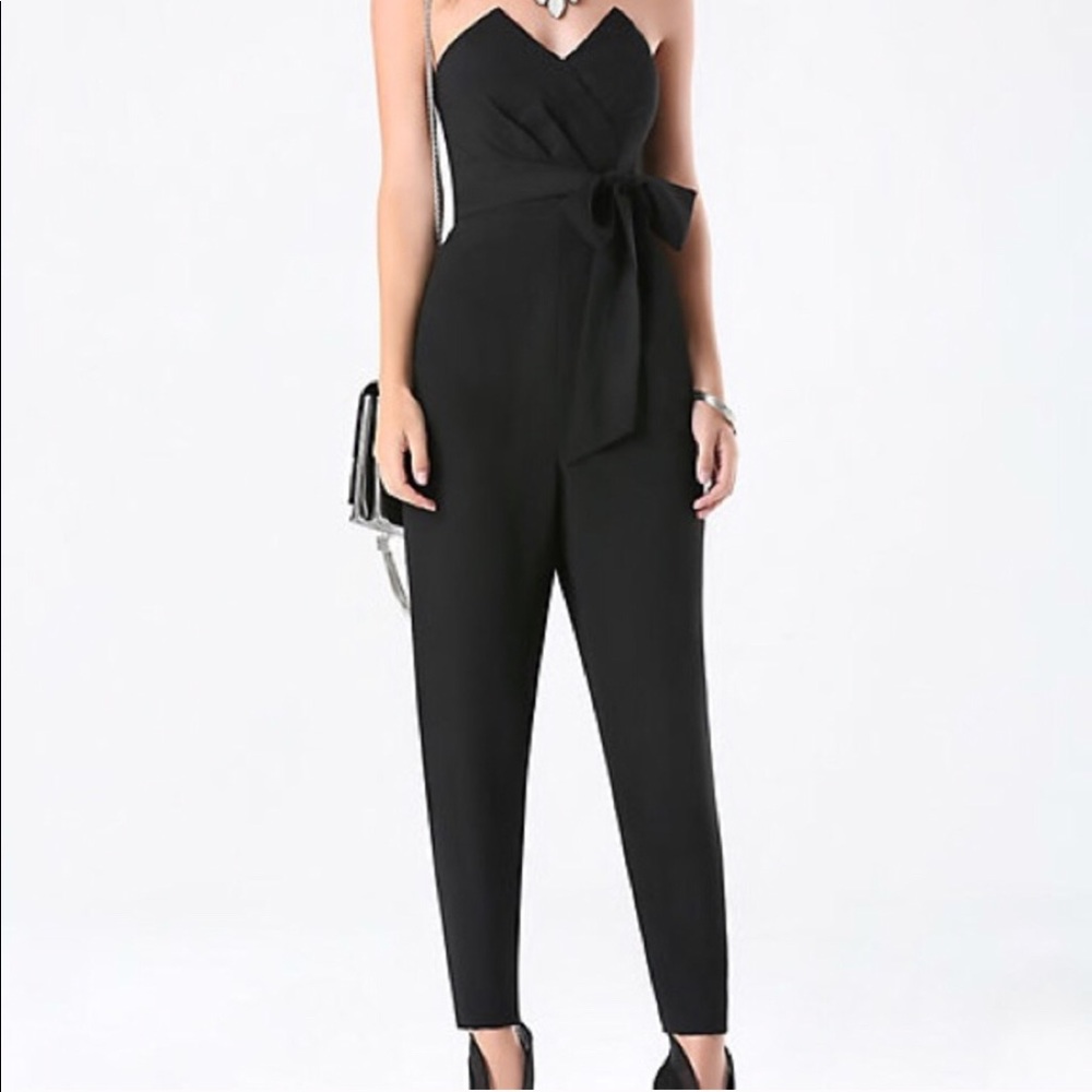 BEBE Black Jumpsuit